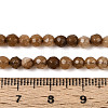 Dyed Natural White Jade Beads Strands G-T139-4mm-60-14-5
