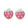 Light Gold Plated Alloy Enamel Pendants PALLOY-N176-26B-RS-1