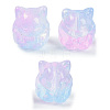 Transparent Spray Paint Glass Beads X1-GLAA-H035-01K-1