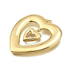 Brass Pendants KK-K401-01C-G-2