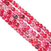 Natural Crackle Agate Bead Strands X-G-R344-4mm-55-2