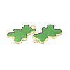 Alloy Enamel Pendants ENAM-G212-16G-02-2