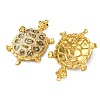 304 Stainless Steel Enamel Big Pendants STAS-L299-24G-01-2