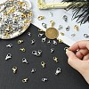 30Pcs 6 Styles 304 Stainless Steel Lobster Claw Clasps FIND-YW0006-20-5