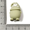 Easter Silicone Focal Beads SIL-F020-07-3