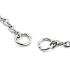 304 Stainless Steel Cable Chains Bracelet Making AJEW-P119-02P-2