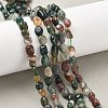 Natural Indian Agate Nuggets Beads Strands X-G-J335-02-5