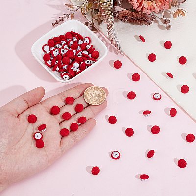 100Pcs Platic Sewing Buttons DIY-NB0013-44A-1