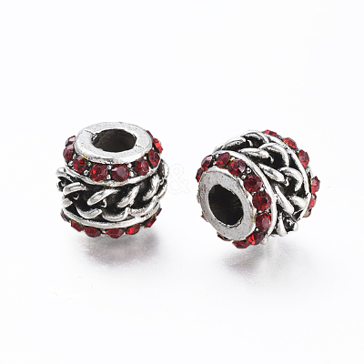 Alloy European Beads RB-O039-01AS-1
