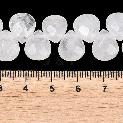Natural Quartz Crystal Beads Strands G-T006-15-1