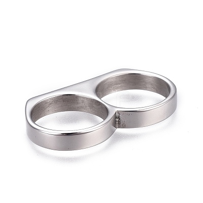 Tarnish Resistant 304 Stainless Steel Finger Rings RJEW-O032-13P-17mm-1