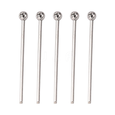 Tarnish Resistant 304 Stainless Steel Ball Head pins STAS-N017-02-20mm-1