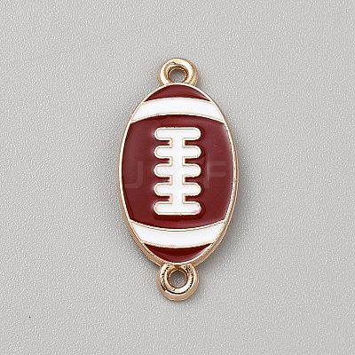 Zinc Alloy Enamel Sport Connector Charms FIND-CJC0437-009A-08-1