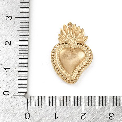 304 Stainless Steel Pendants X-STAS-P390-02B-G-1