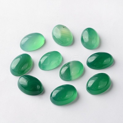 Natural Agate Oval Cabochons X-G-L347-01C-1