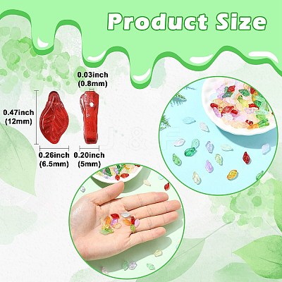 200Pcs 14 Colors Glass Beads GLAA-CJ0002-85-1