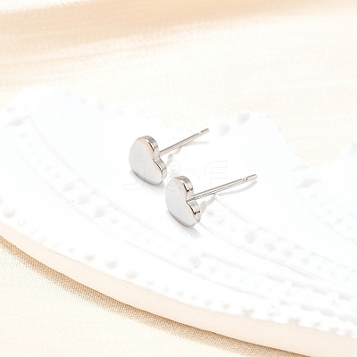 Tarnish Resistant 304 Stainless Steel Ear Studs X-STAS-I071-17P-1