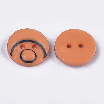 Resin Buttons BUTT-Q041-06A-03-1