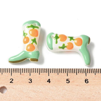 Baking Paint Glass Enamel Beads BLOW-D300-01B-1