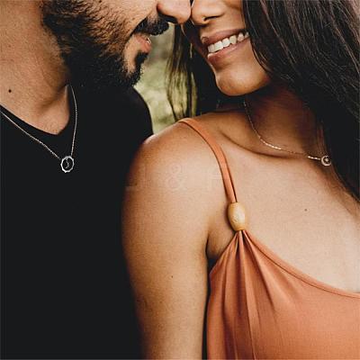 Sun Moon Star Friendship Couple Necklace for 2 Best Friend Necklace for 2 Sun and Moon Matching Couple Necklace Jewelry Gifts for Women Men JN1113A-1