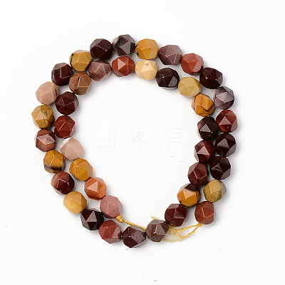 Natural Mookaite Beads Strands X-G-S368-002B-1