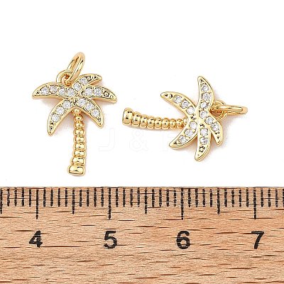 SHEGRACE Brass Micro Pave Clear Cubic Zirconia Pendants X-XGRQ2C285-409G-1