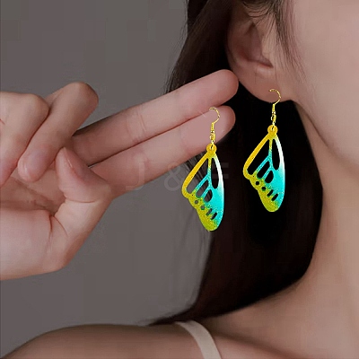 Butterfly Wing Pendants Silicone Molds DIY-M045-11-1