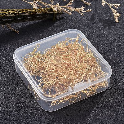 Iron Earring Hooks IFIN-YW0001-07G-1