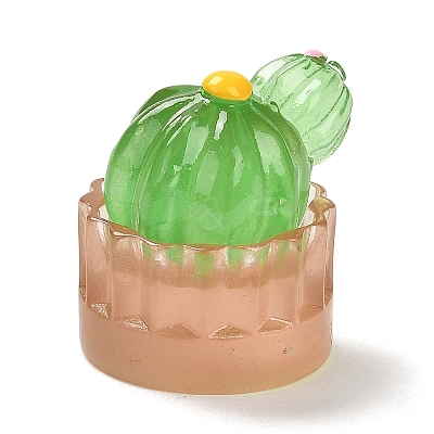 Luminous Resin Ornaments DJEW-K018-01F-1