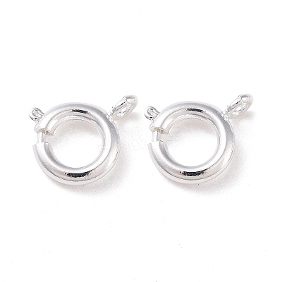 Eco-friendly Brass Spring Ring Clasps LS-KK-D082-01B-S-1