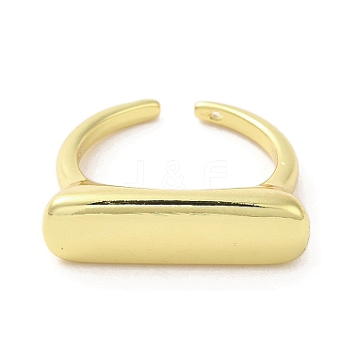 Rack Plating Brass Finger Ring RJEW-C072-05G-1
