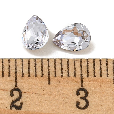 Glass Rhinestone Cabochons RGLA-L029-19B-283-1