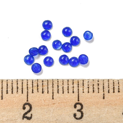 Natural White Jade Dyed Cabochons G-H309-02-04-1