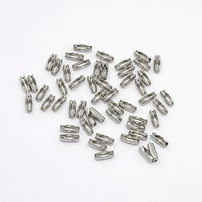 Tarnish Resistant 304 Stainless Steel Ball Chain Connectors STAS-Q018-1-1