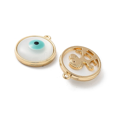 Rack Plating Alloy Enamel Pendants FIND-C050-10G-1