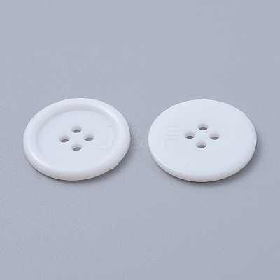 Acrylic Sewing Buttons X-BUTT-E076-D-01-1