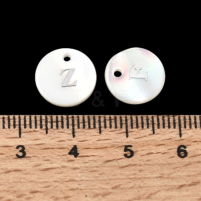 Natural Freshwater Shell Pendants SHEL-Q018-01A-MP-1