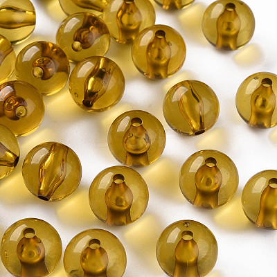Transparent Acrylic Beads X-MACR-S370-A16mm-737-1