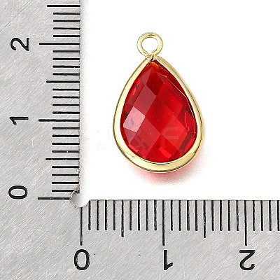 Glass Pendants KK-V007-010G-02-1