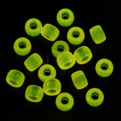 Transparent & Luminous Plastic Beads KY-T025-01-H07-1