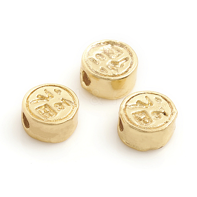Matte Style Brass Beads X-KK-L155-16MG-1