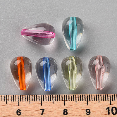 Transparent Acrylic Beads TACR-S154-26A-1