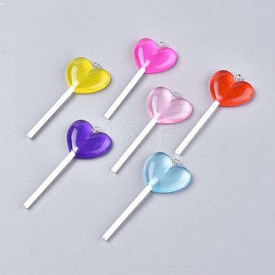 Resin Big Pendants RESI-L030-B-1