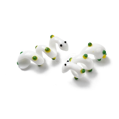 Handmade Lampwork Enamel Beads LAMP-K039-35G-1