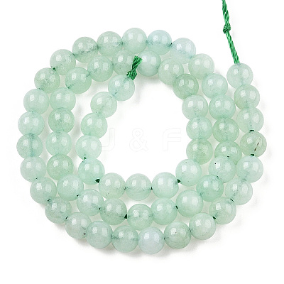 Natural Quartz Beads Strands X-G-R479-6mm-05-1
