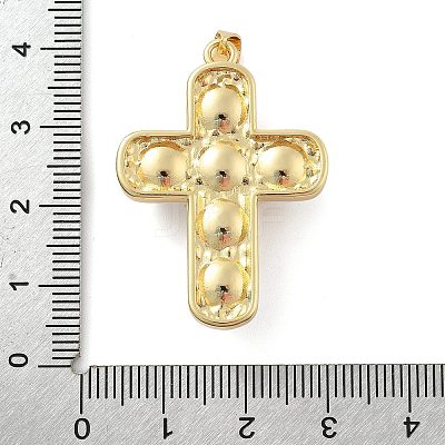 Brass Pendants X-KK-C091-01G-1