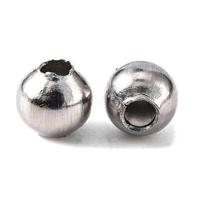 Tarnish Resistant 304 Stainless Steel Round Beads STAS-N020-16-4mm-1