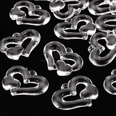 Transparent Acrylic Beads TACR-S154-57B-205-1