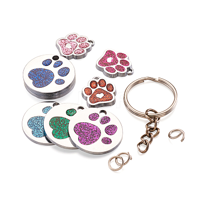 DIY Pet Keychain Makings DIY-TA0002-81-1
