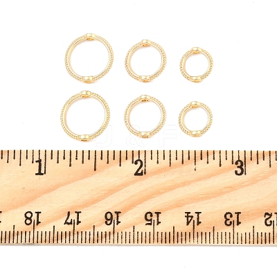 60Pcs 3 Styles Rack Plating Alloy Bead Frames FIND-FS0003-45-1